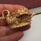 Goddess Lakshmi Swan Nakshi Matte Finish Kumkum Box Bharani - 