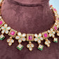 Kundan Red Stone Neckline Necklace