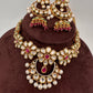 Kundan Chandbali Flexible Choker Necklace