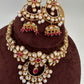 Kundan Chandbali Flexible Choker Necklace