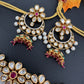 Kundan Chandbali Flexible Choker Necklace