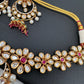 Kundan Chandbali Flexible Choker Necklace