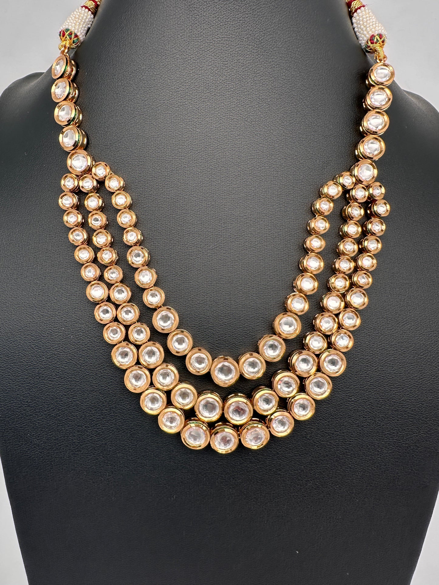 Kundan Multi Layer Elegant Necklace