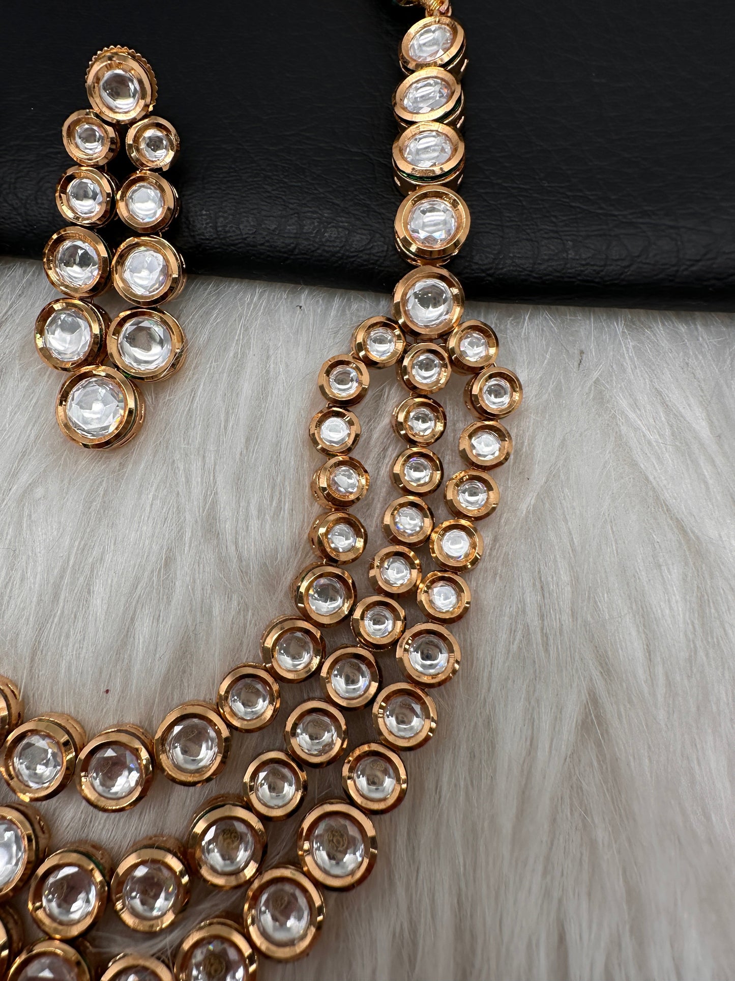 Kundan Multi Layer Elegant Necklace