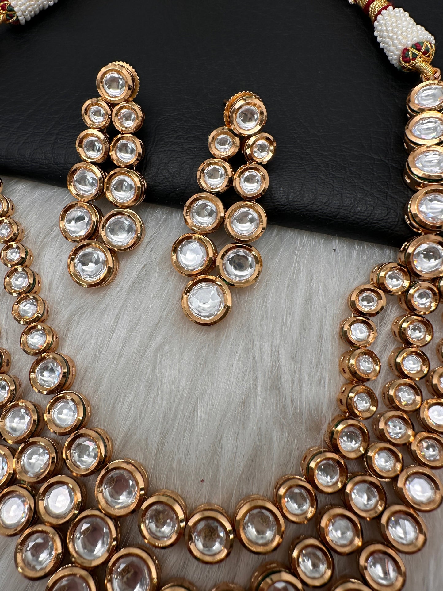 Kundan Multi Layer Elegant Necklace