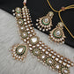 Kundan Moissanite Green Choker Necklace
