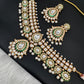 Kundan Moissanite Green Choker Necklace