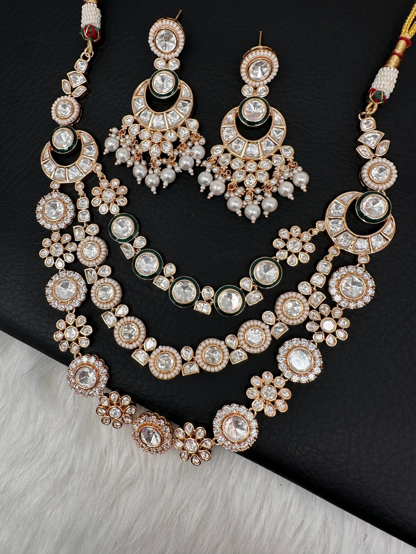 Kundan Multi Layer Necklace