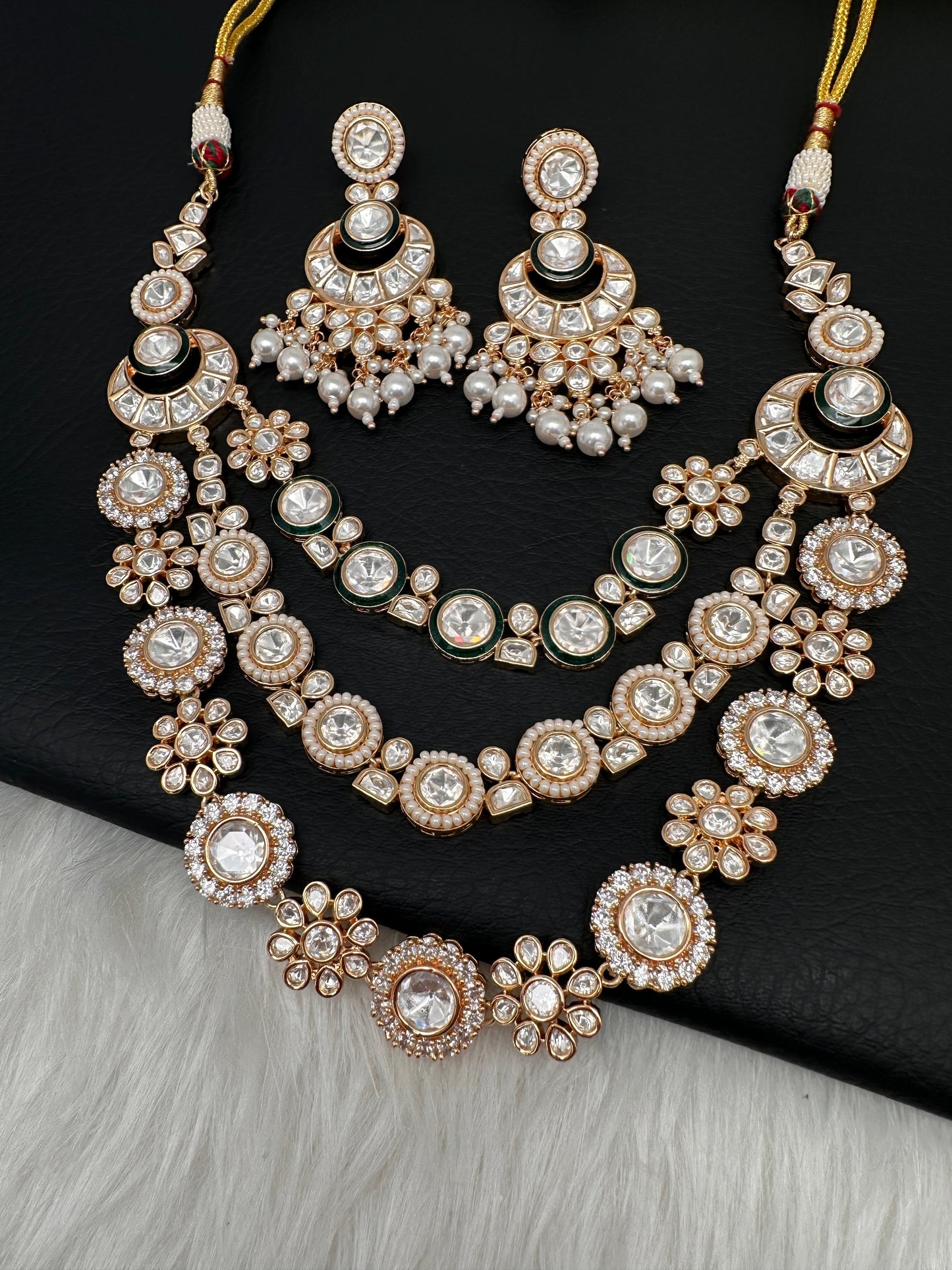 Kundan Multi Layer Necklace