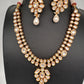 Kundan Statement Necklace comes with Earrings and Mang Tika