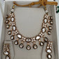 Kundan Green Statement Necklace