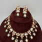 Kundan Green Statement Necklace