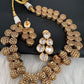 Kundan Neckline Necklace comes with Earrings