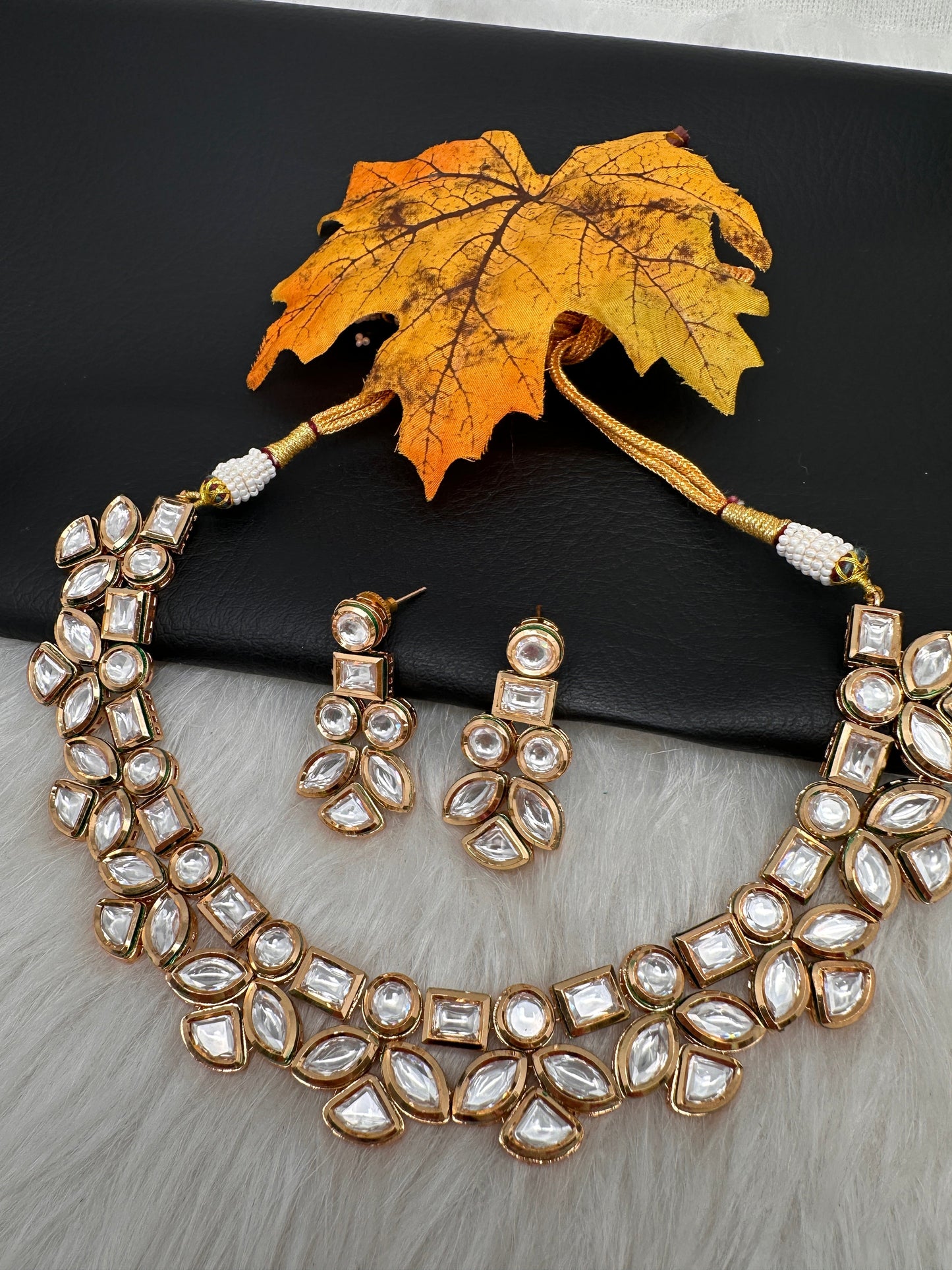 Kundan Statement Neckline Necklace
