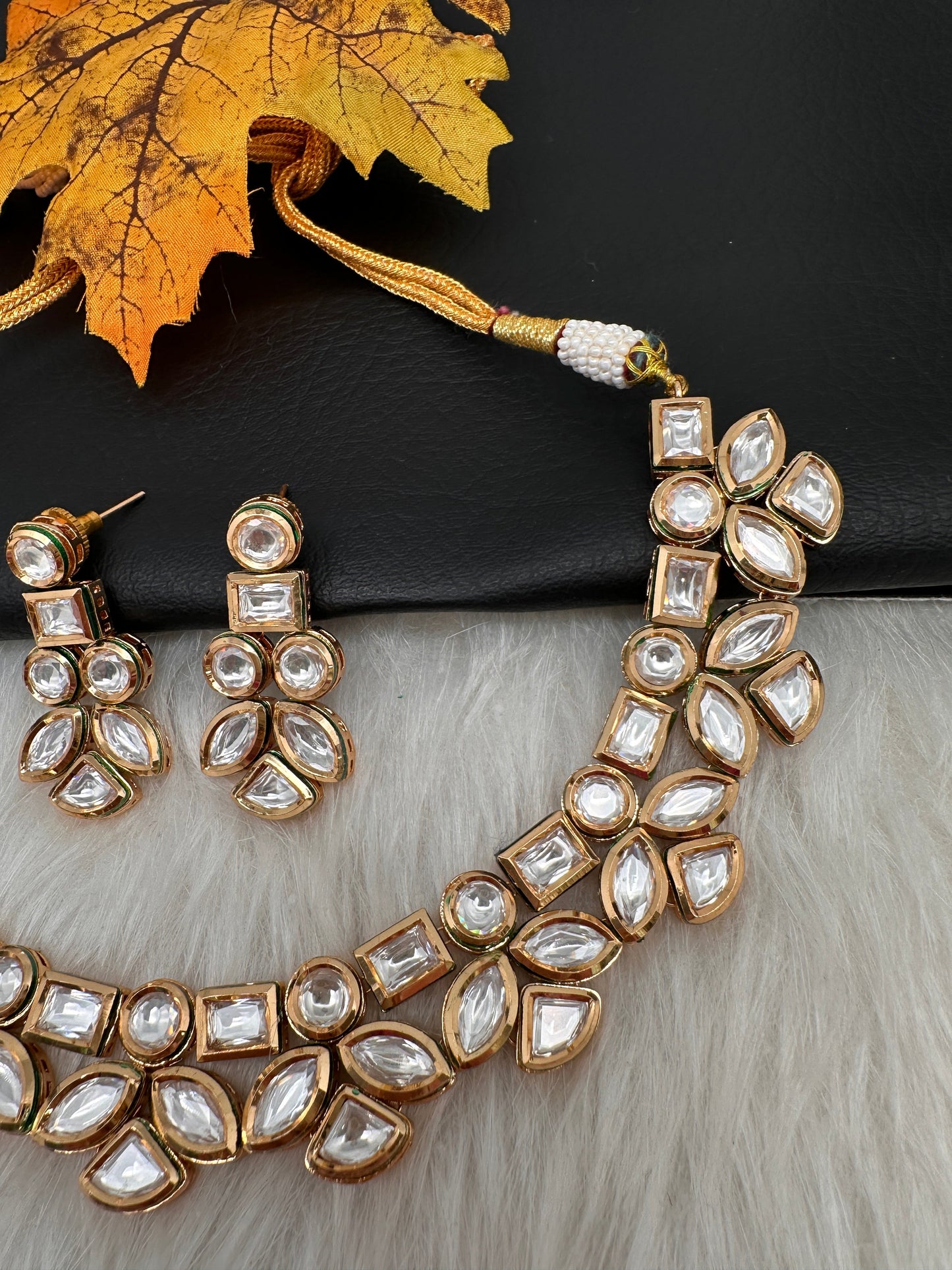 Kundan Statement Neckline Necklace