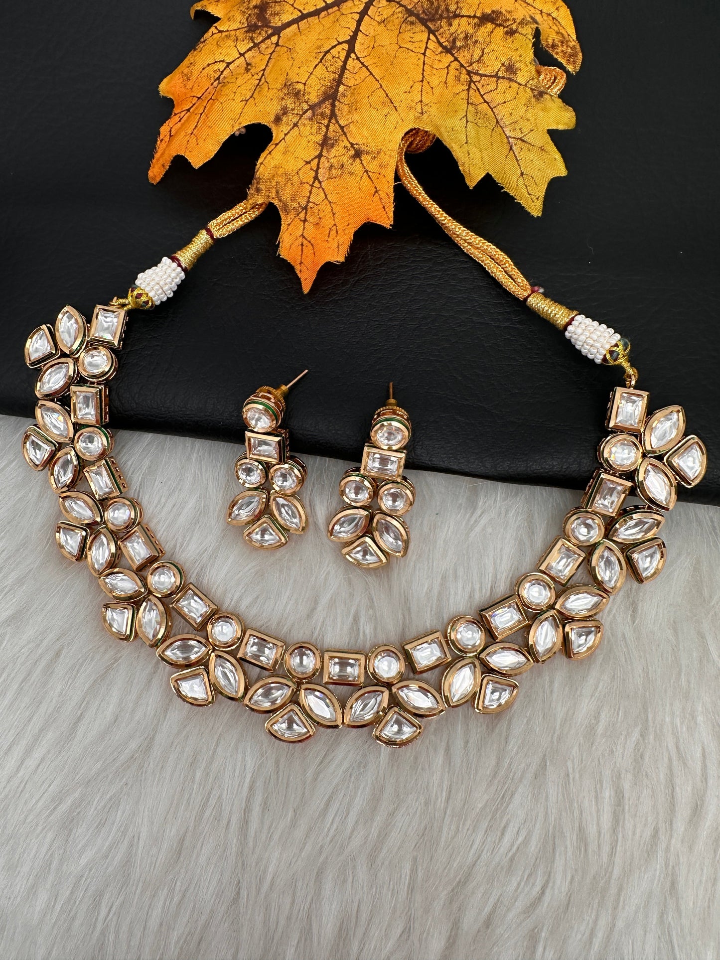 Kundan Statement Neckline Necklace