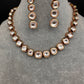 Kundan Single Line Neckline Necklace