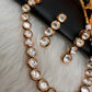 Kundan Single Line Neckline Necklace