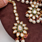 Kundan Statement Choker comes with Earrings and Mang Tika