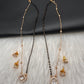 Fusion Black Beads Mangalsutra Necklace - Style1