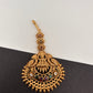 Matte Goddess Lakshmi Multi Stone Mang Tika