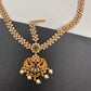 Matte Multi stone Peacock Maangteeka Mathapatti