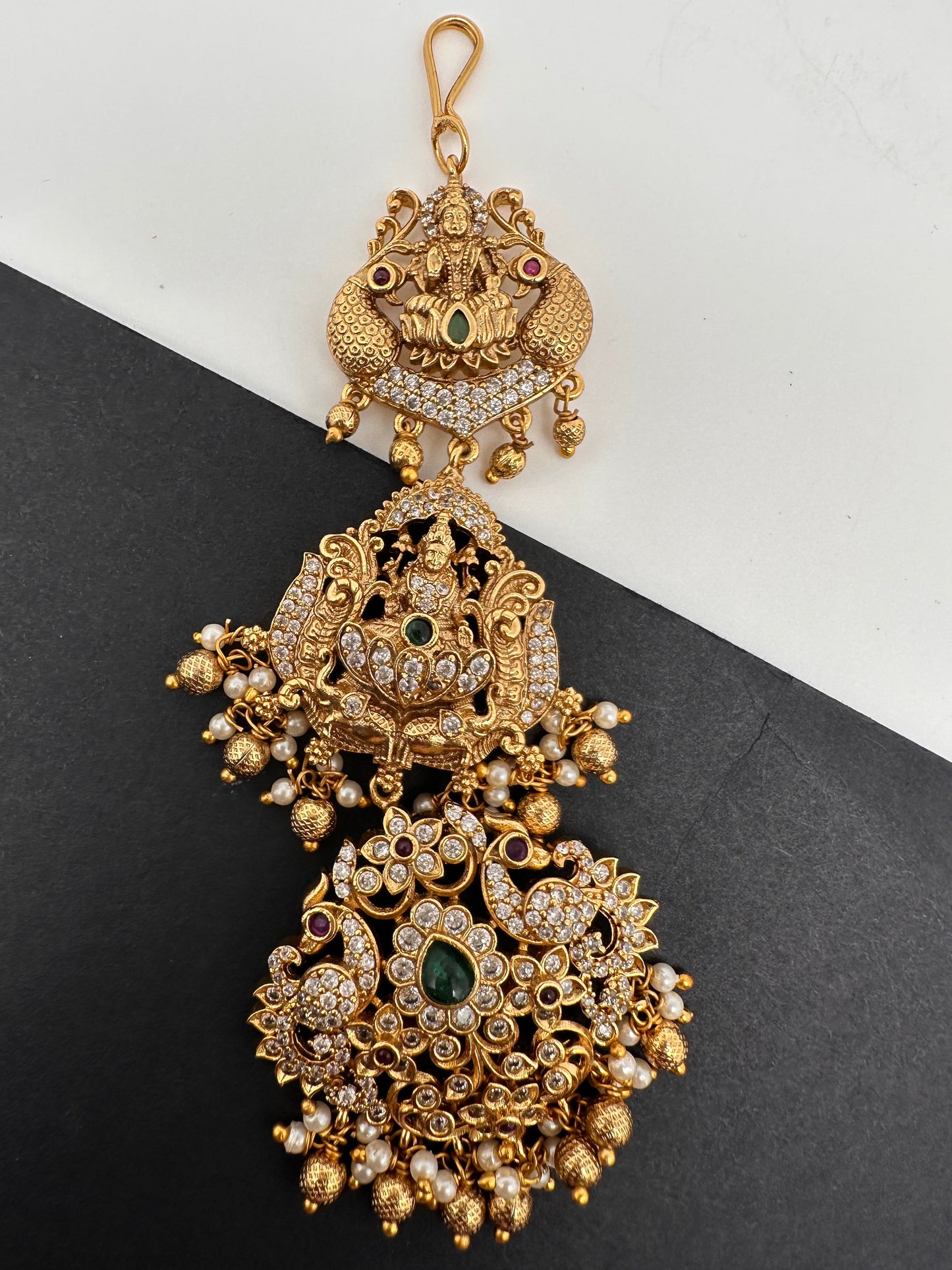 Matte Goddess Lakshmi Mang Tika