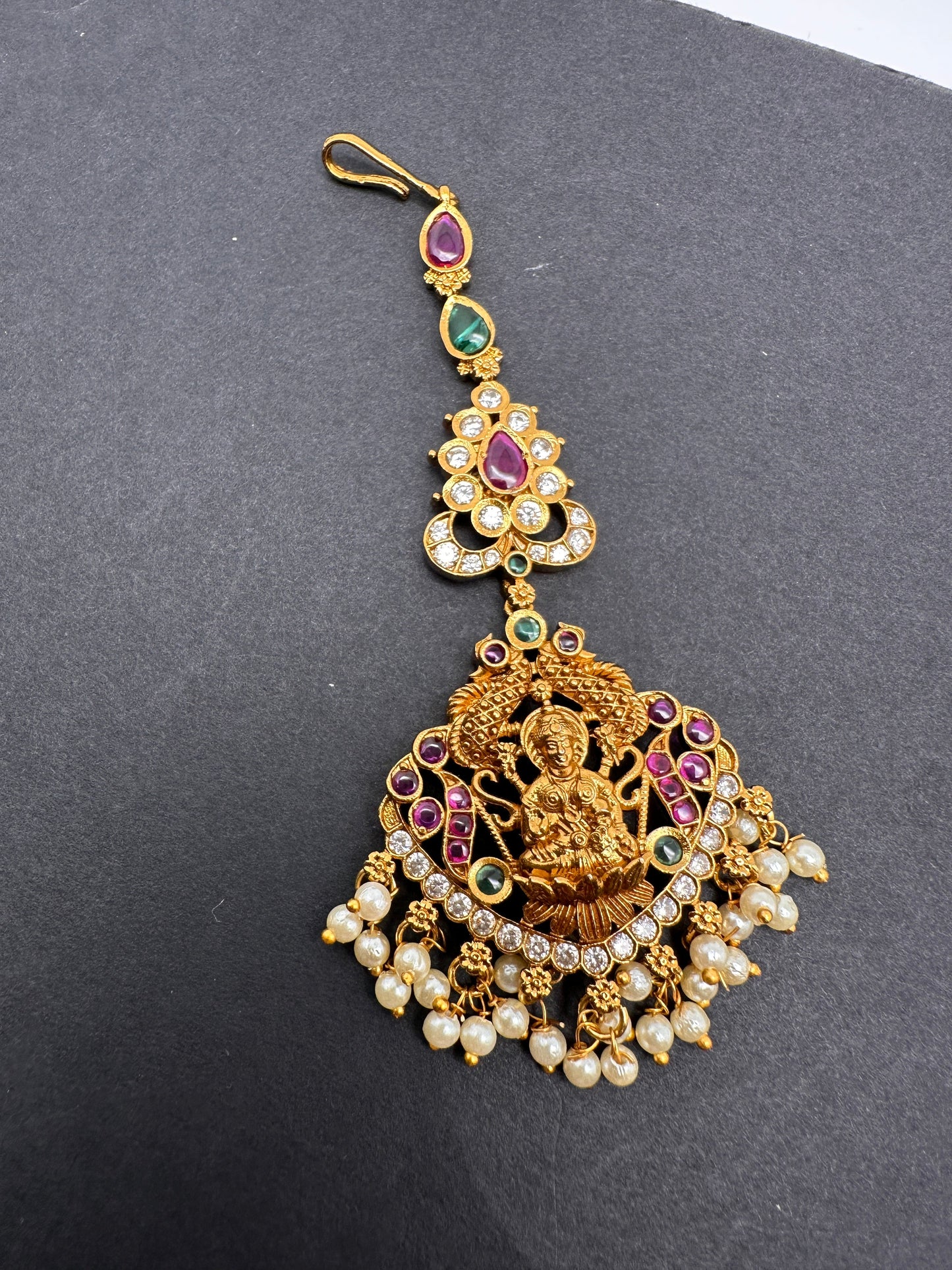 Matte Goddess Lakshmi Mang Tika