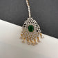 AD Emerald Green Mang Tika