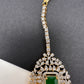 AD Emerald Green Mang Tika