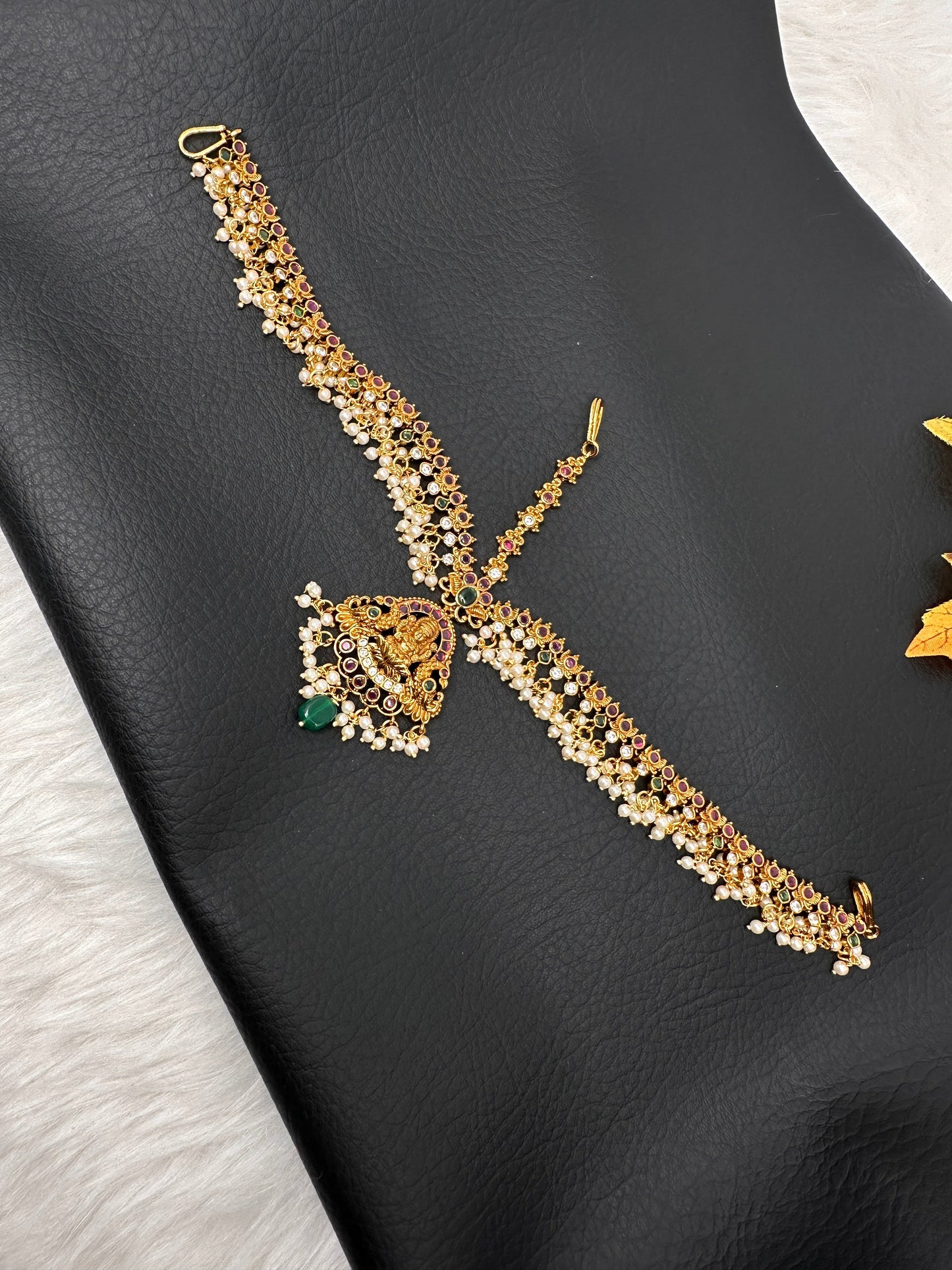 Matte Goddess Lakshmi Maangteeka Mathapatti