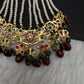 6 Carat Gold Plated Hyderabadi Jadau Real Pearls Pearls Golden Jhoomar