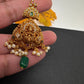 Matte Goddess Lakshmi Maangteeka - 
