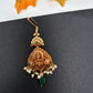 Matte Goddess Lakshmi Maangteeka - 