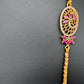 Side Pendent Chandra Mala Necklace