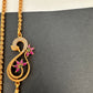 Side Pendent Chandra Mala Necklace