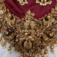 Peacock Goddess Matte Finish Short Nakshi Necklace