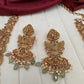 Peacock One Gram Gold Platted Nakshi Long Necklace