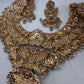 Peacock One Gram Gold Platted Nakshi Long Necklace