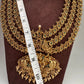 Multi Layer One Gram Gold Platted Nakshi Long Necklace
