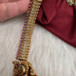 Goddess Lakshmi One Gram Gold Platted Nakshi Long Necklace