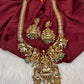 Goddess Lakshmi One Gram Gold Platted Nakshi Long Necklace