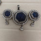 Nano Setting AD Pendent Set - Blue