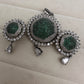 Nano Setting AD Pendent Set - Green