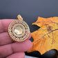AD Pearl Locket Pendent Set