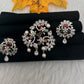 CZ Navratan Pendent Set - 