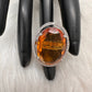 Monalisa Stone Ring - Brown