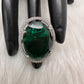 Monalisa Stone Ring - Green
