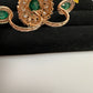 Statement Color Stone Adjustable Color Stone Cocktail Ring - Green