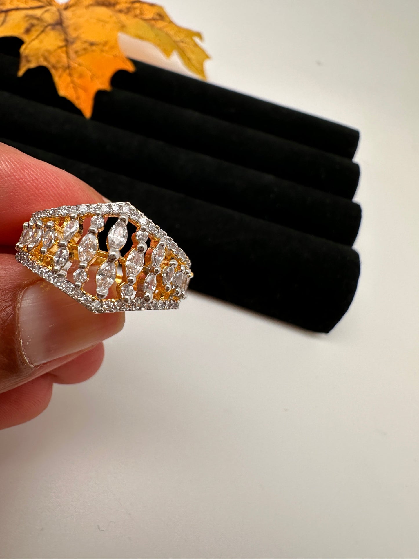 AD Adjustable Cocktail Ring